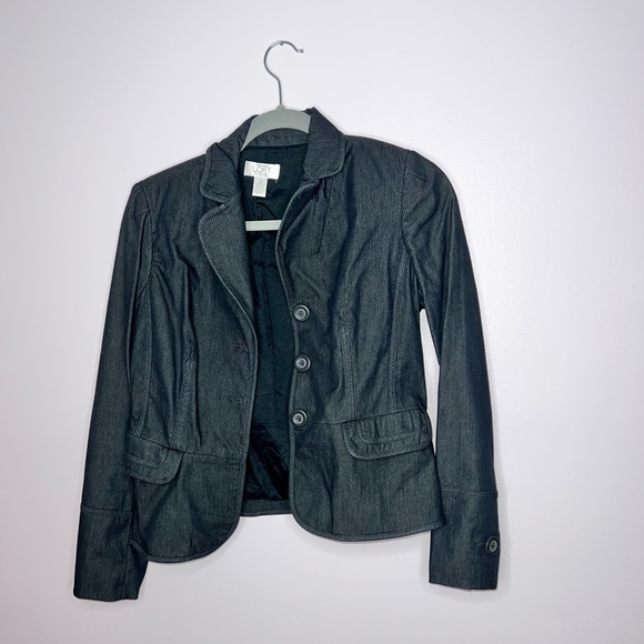 LOFT Navy Blue Womens Blazer - Picture 2 of 4